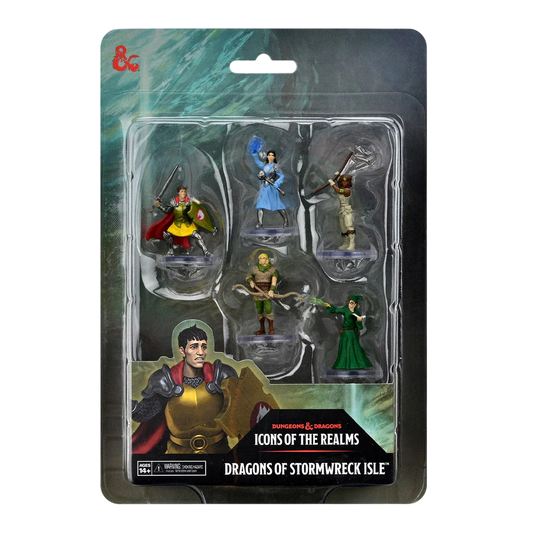 D&D Icons of the Realms: Dragons of Stormwreck Isle (Custom Painted)