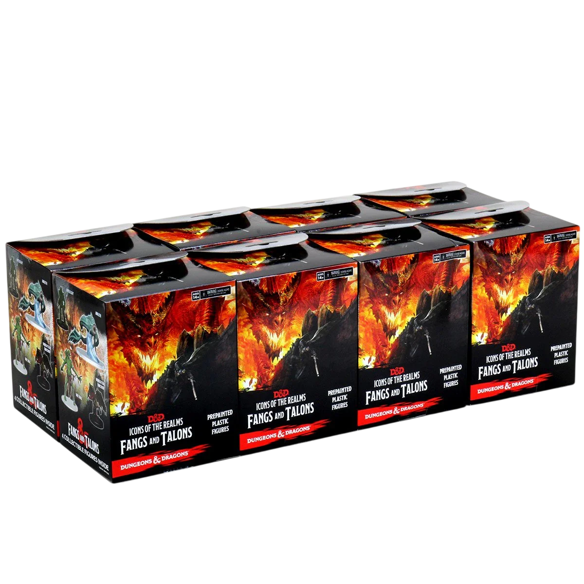 D&D Icons of the Realms: Fangs & Talons Booster Brick (New in Box)