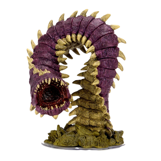 D&D Icons of the Realms: Fangs and Talons: Purple Worm Premium Set (New in Box)