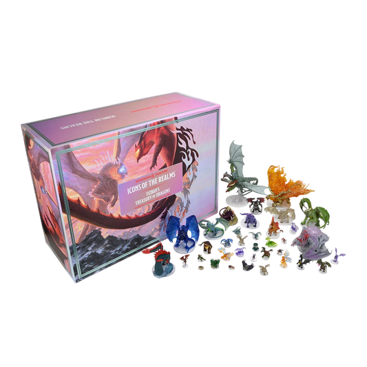 D&D Icons of the Realms: Fizban's Treasury of Dragons Collector's Edition Box (Prepainted)
