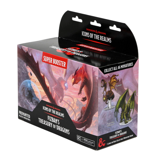 D&D Icons of the Realms: Fizban's Treasury of Dragons Super Booster (New in Box)