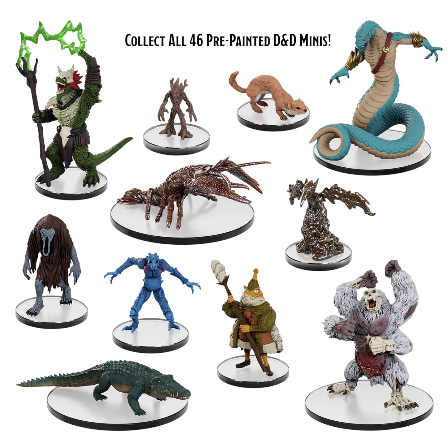 D&D Icons of the Realms: Ghost Light: 10 ct. Booster Brick (Custom Painted)