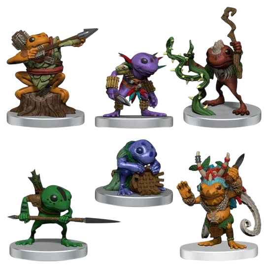 D&D Icons of the Realms: Grung Warband (Custom Painted)