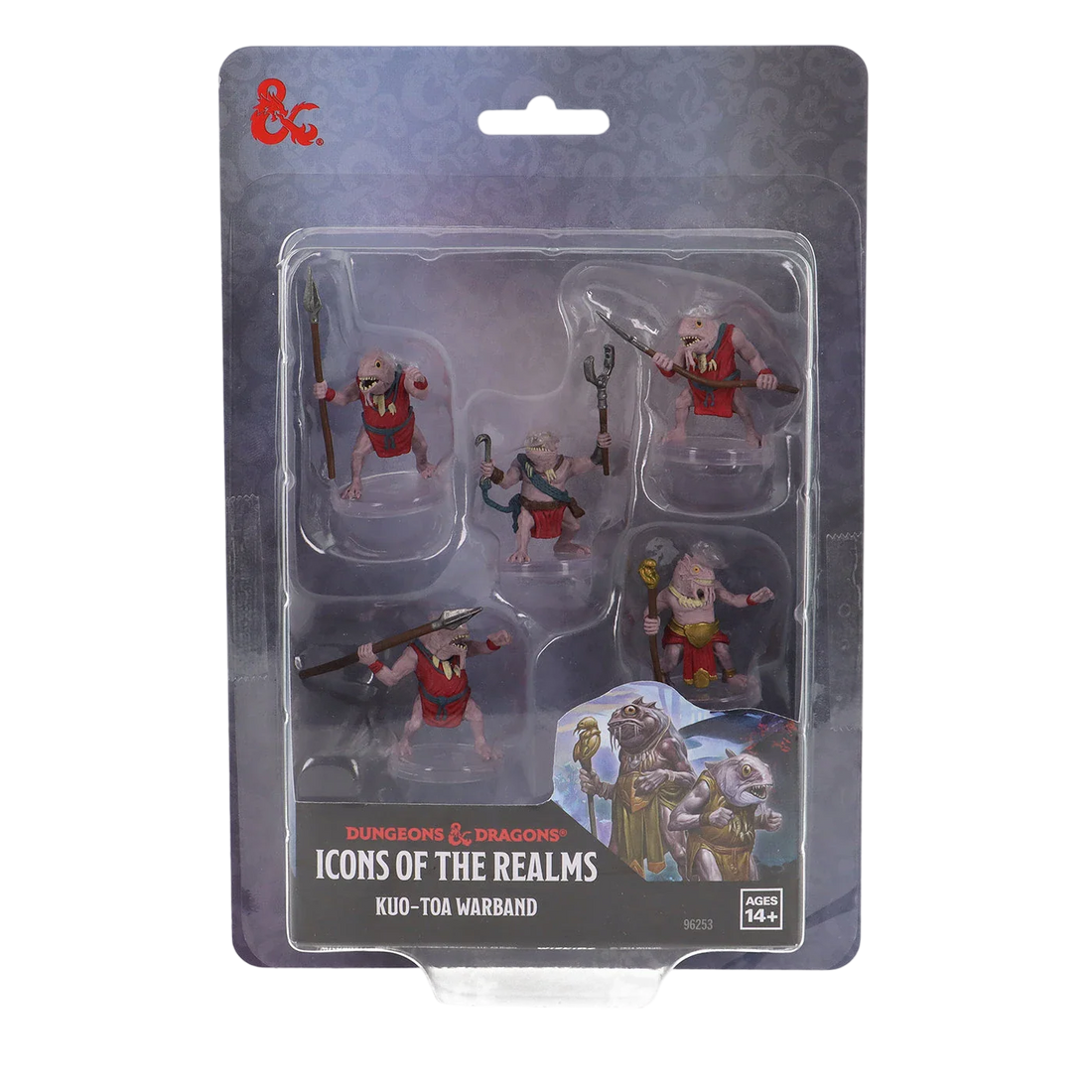 D&D Icons of the Realms: Kuo-Toa Warband (Custom Painted)