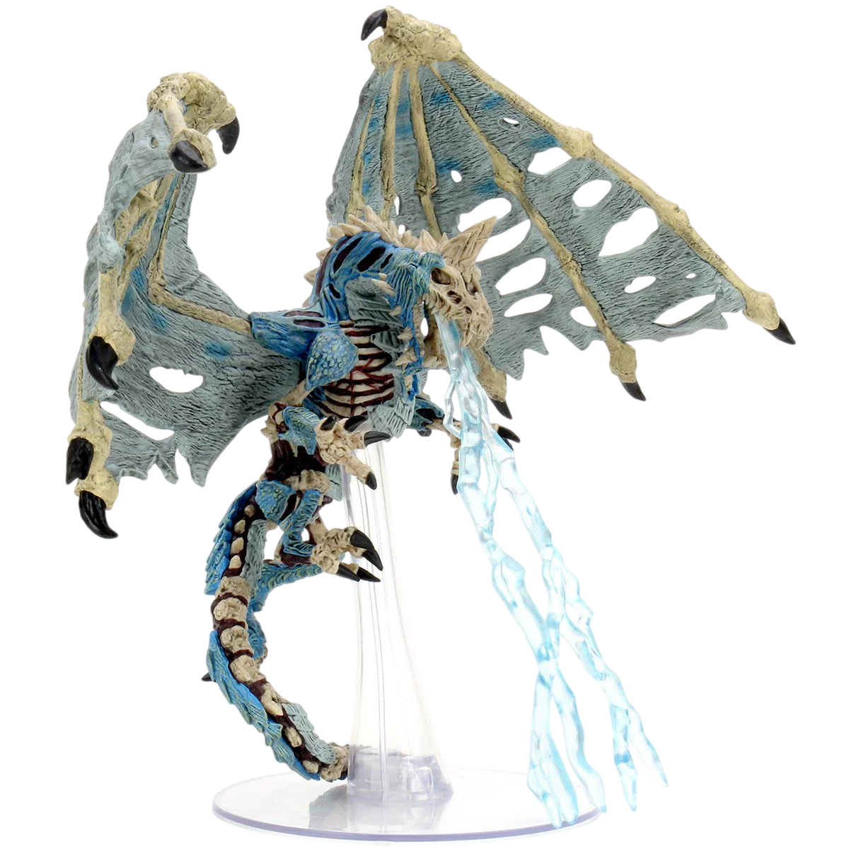 D&D Icons of the Realms: Miniatures: Boneyard Premium Set: Blue Dracolich (Prepainted)