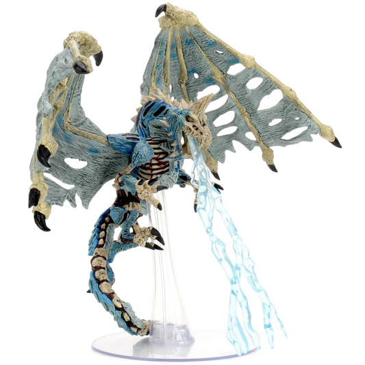 D&D Icons of the Realms: Miniatures: Boneyard Premium Set: Blue Dracolich (New in Box)