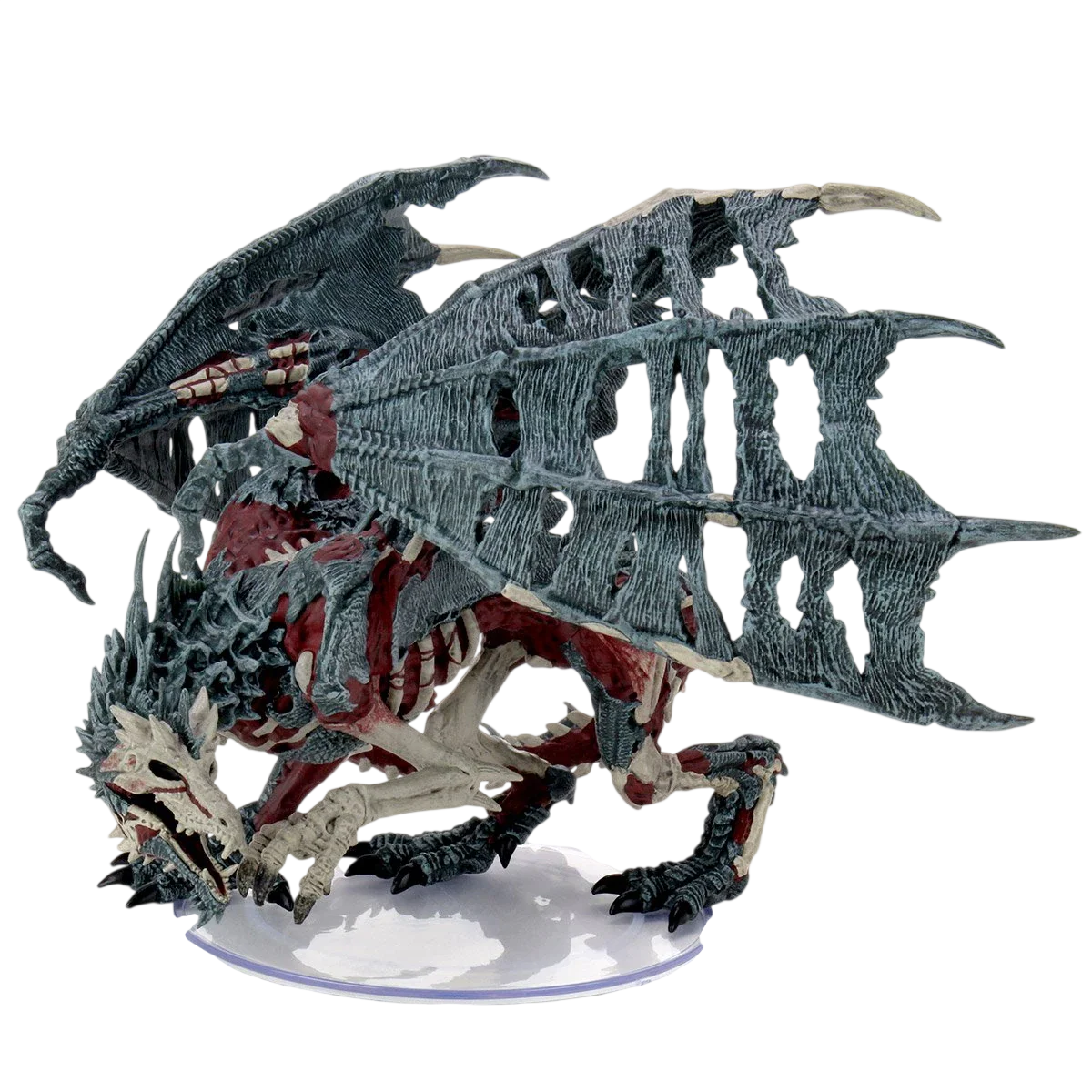 D&D Icons of the Realms: Miniatures: Boneyard Premium Set: Green Dracolich (Prepainted)