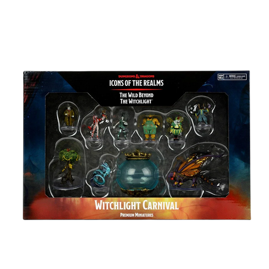 D&D Icons of the Realms: Miniatures: The Wild Beyond the Witchlight: Witchlight Carnival Premium Set (New in Box)