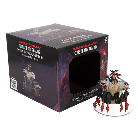 D&D Icons of the Realms: Miska the Wolf-Spider Boxed Miniature (Custom Painted)