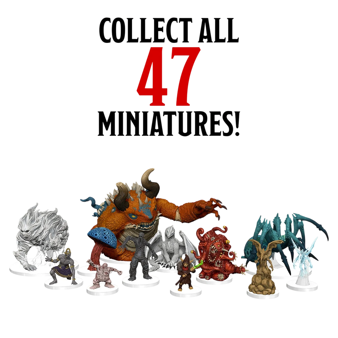 D&D Icons of the Realms: Monster Manual Collection I: 10 ct. Booster Brick (Prepainted)