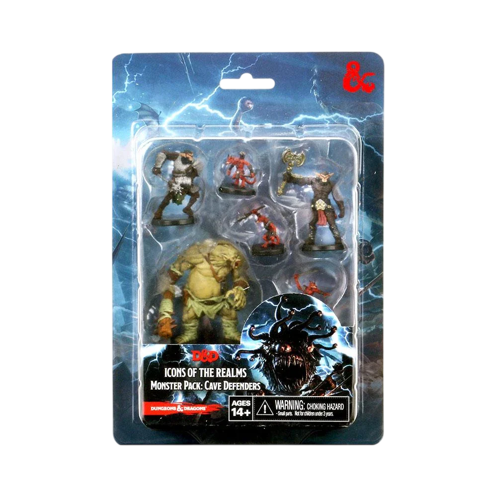 D&D Icons of the Realms: Monster Pack: Cave Defenders (Custom Painted)