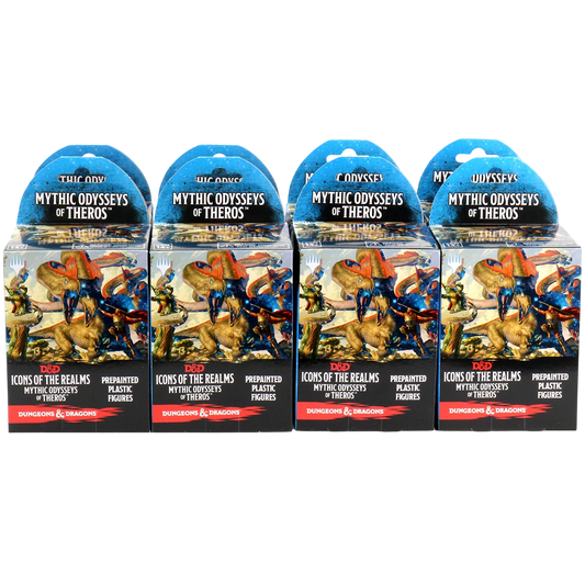 D&D Icons of the Realms: Mythic Odysseys of Theros 8 ct Booster Brick (Unpainted)