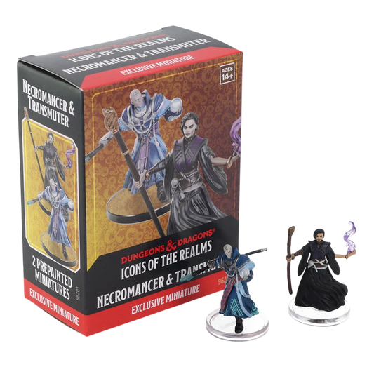 D&D Icons of the Realms: Necromancer/Transmuter Exclusive Miniatures (Custom Painted)