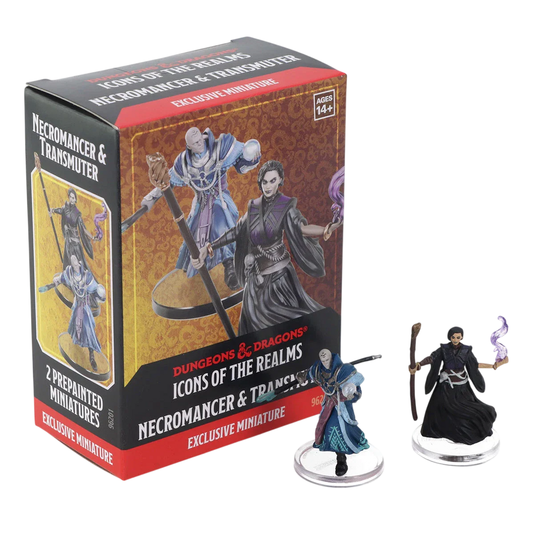 D&D Icons of the Realms: Necromancer/Transmuter Exclusive Miniatures (New in Box)