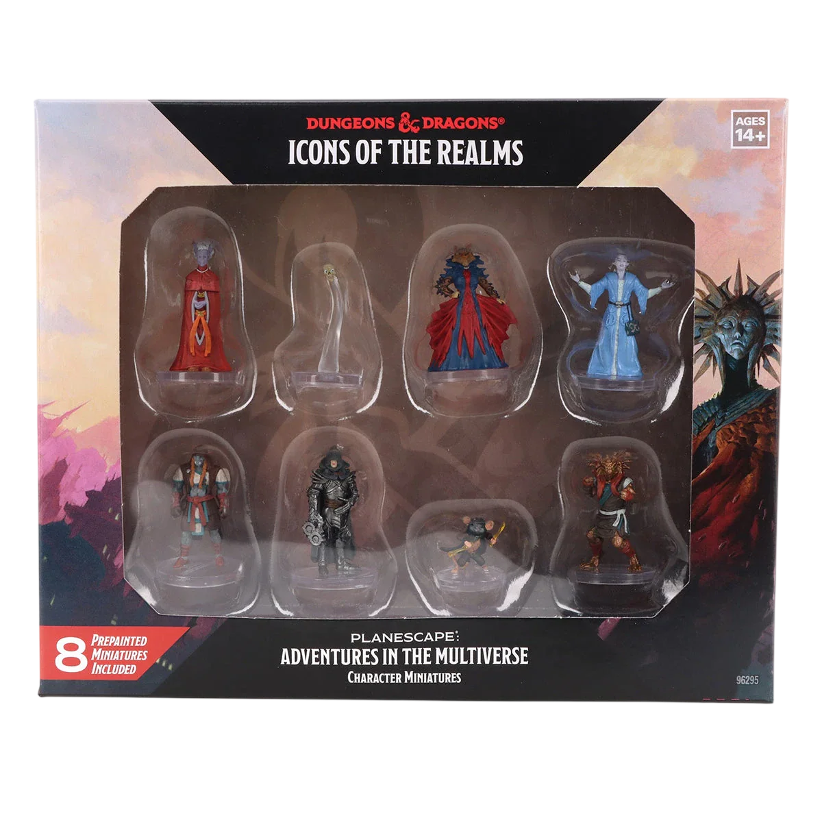 D&D Icons of the Realms: Planescape: Adventures in the Multiverse: Character Miniatures Boxed Set (Unpainted)