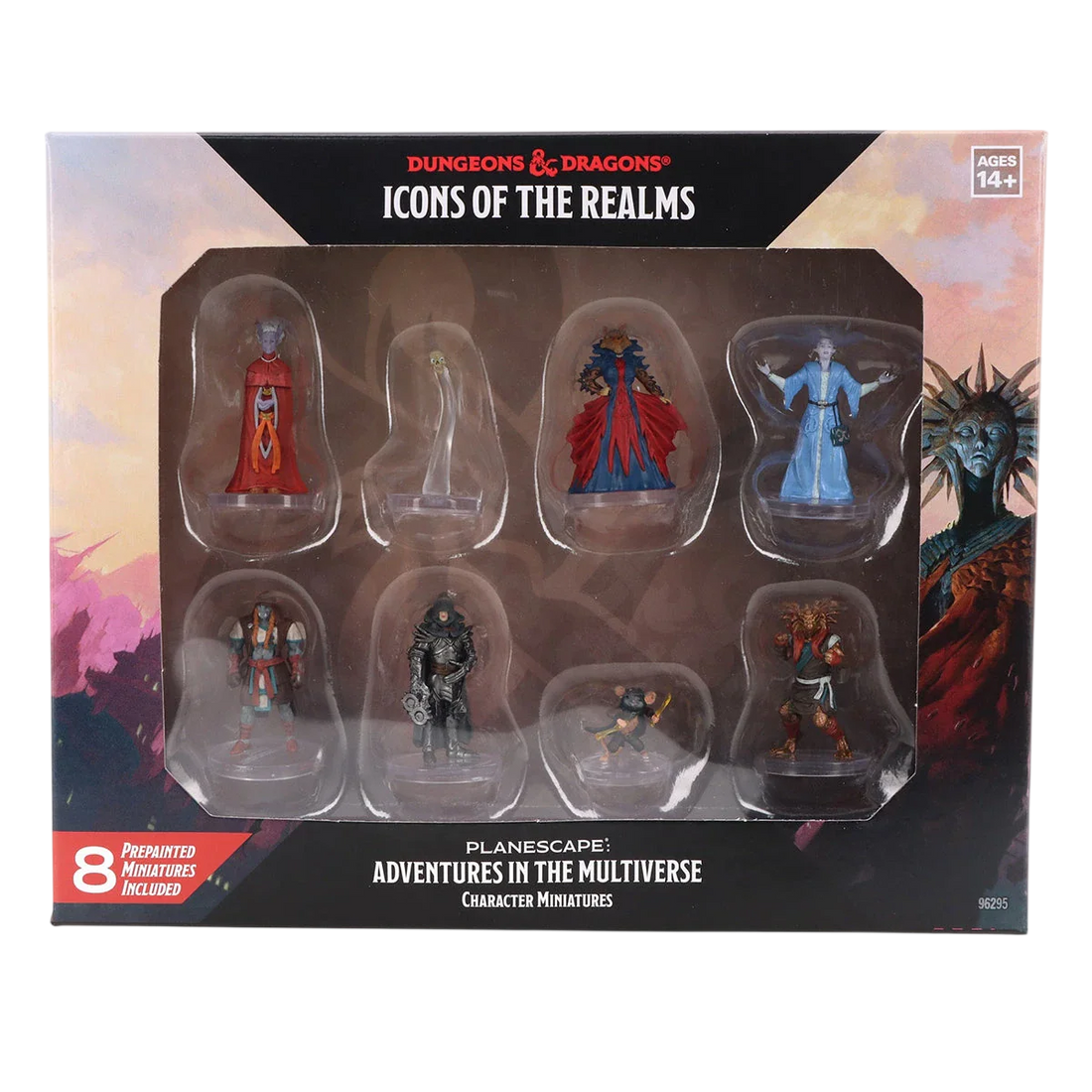 D&D Icons of the Realms: Planescape: Adventures in the Multiverse: Character Miniatures Boxed Set (Custom Painted)