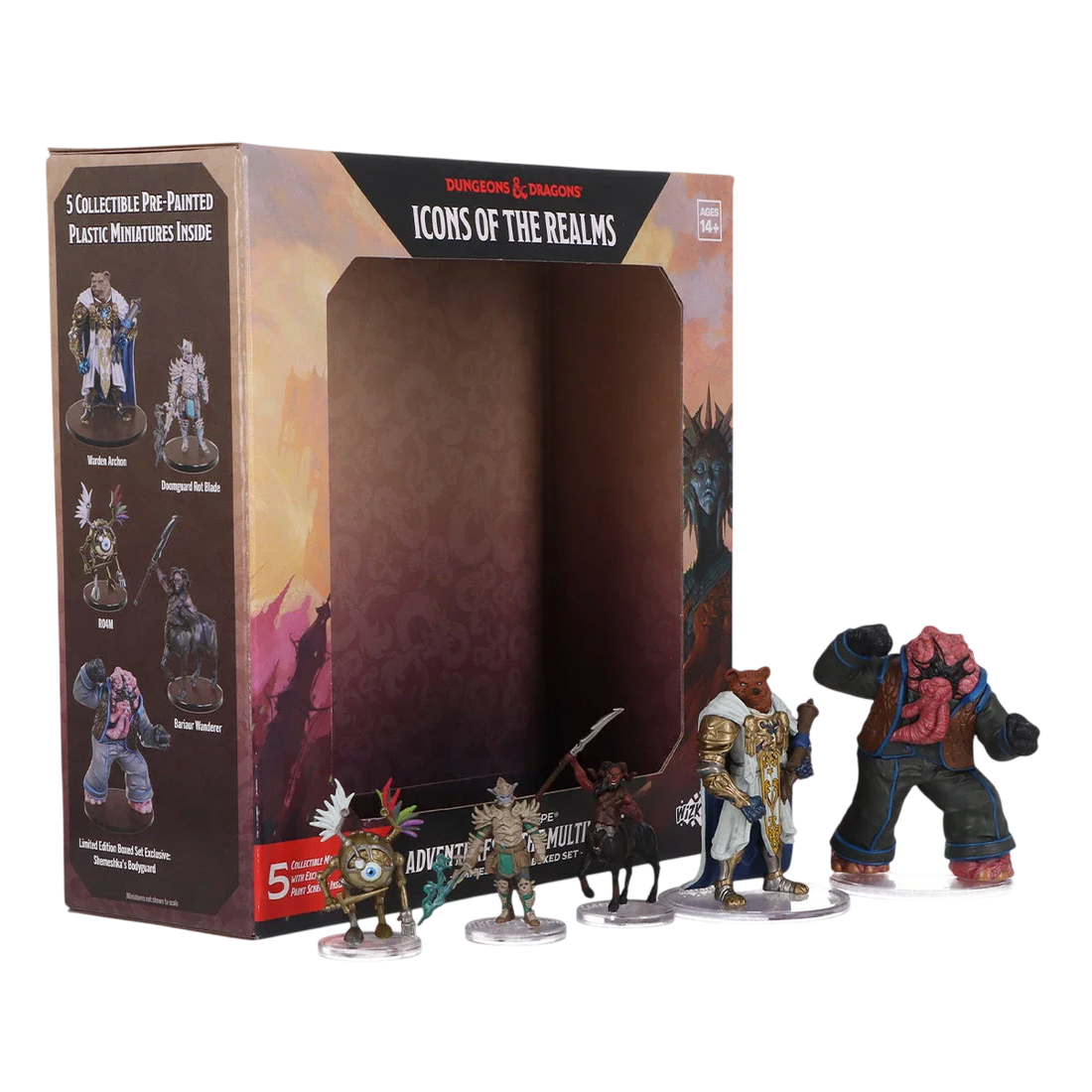 D&D Icons of the Realms: Planescape: Adventures in the Multiverse: Limited Edition Boxed Set (Unpainted)