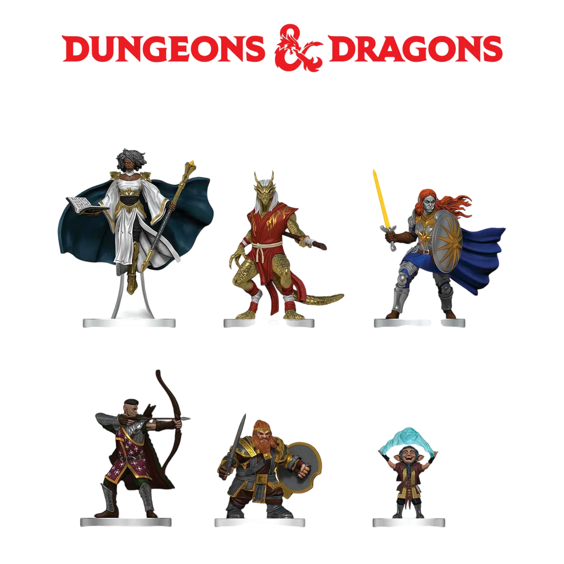 D&D Icons of the Realms: Player's Handbook: Swords & Staves Starter Set (Prepainted)