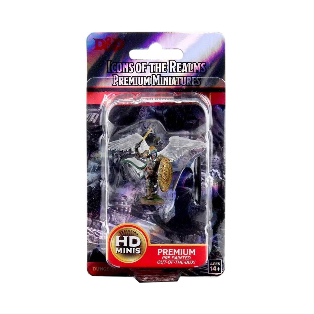 D&D Icons of the Realms: Premium Figures: Aasimar Male Paladin (Custom Painted)