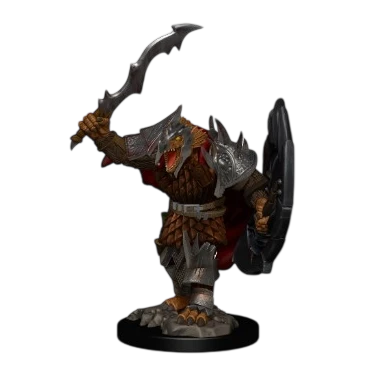 D&D Icons of the Realms: Premium Figures: Male Dragonborn Fighter (Prepainted)