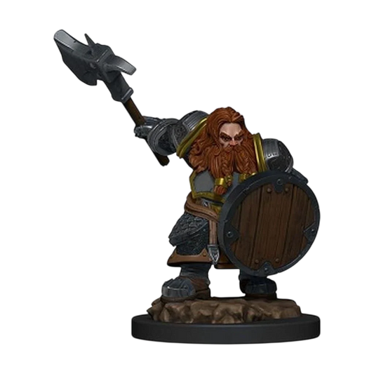 D&D Icons of the Realms: Premium Figures: Dwarf Male Fighter (New in Box)