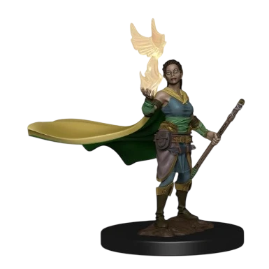 D&D Icons of the Realms: Premium Figures: Elf Female Druid (Prepainted)