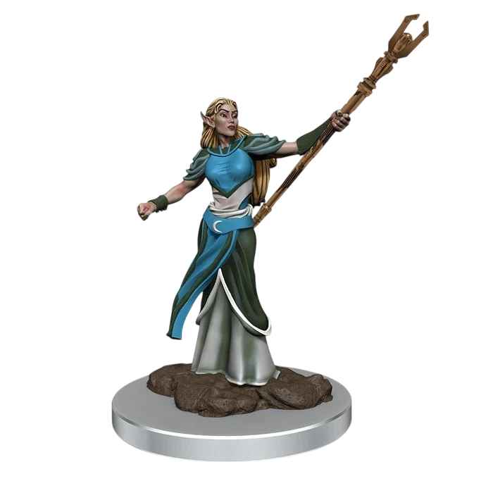 D&D Icons of the Realms: Premium Figures: Female Elf Sorcerer (Prepainted)