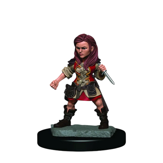 D&D Icons of the Realms: Premium Figures: Halfling Female Rogue (Custom Painted)