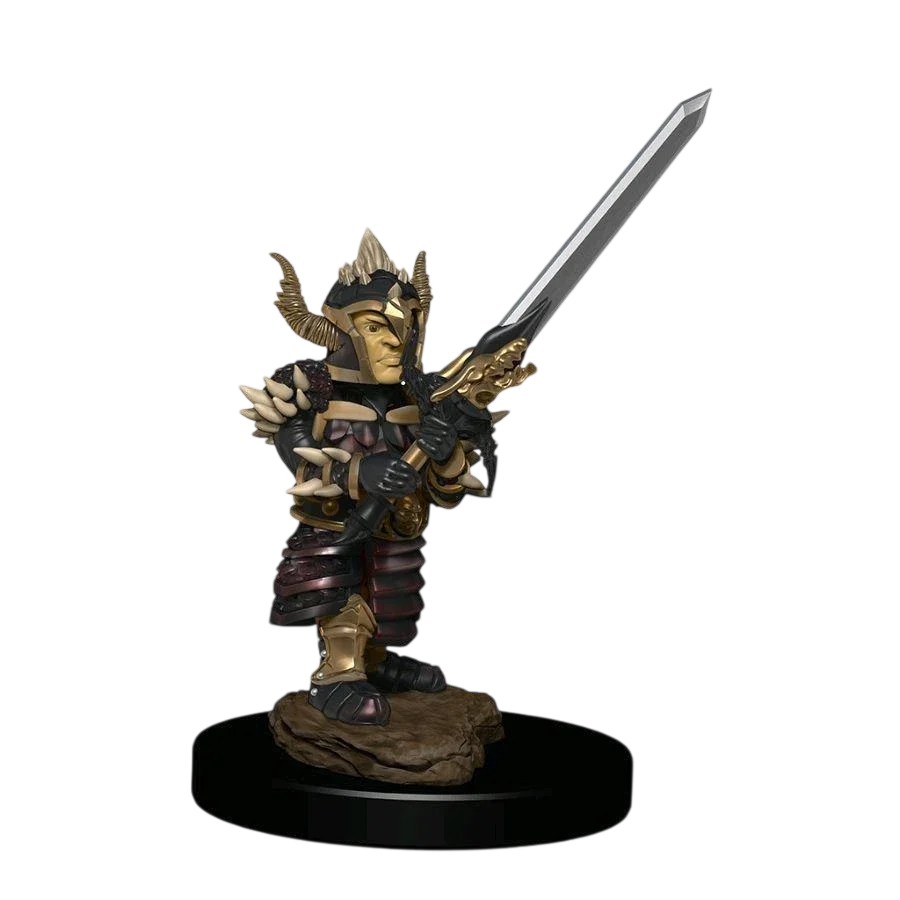 D&D Icons of the Realms: Premium Figures: Halfling Fighter Male (New in Box)