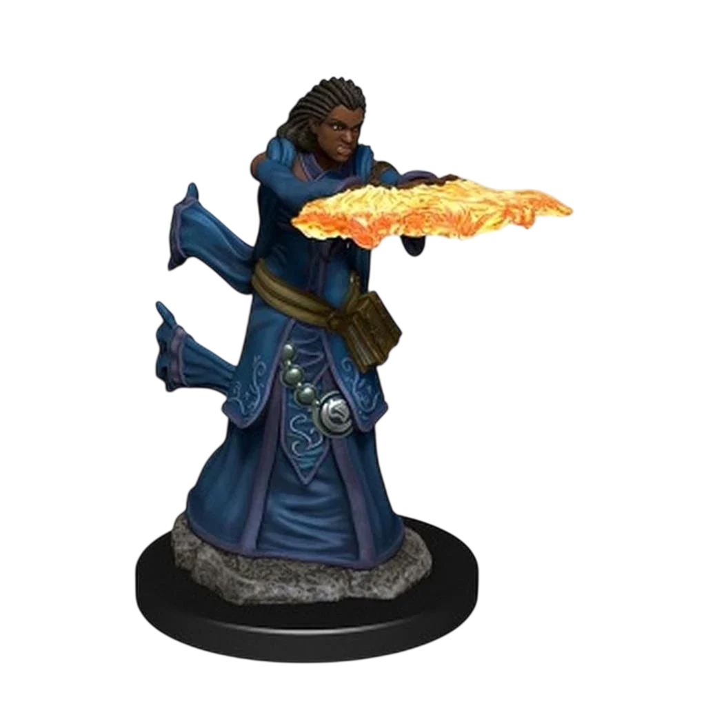 D&D Icons of the Realms: Premium Figures: Human Wizard Female (Prepainted)