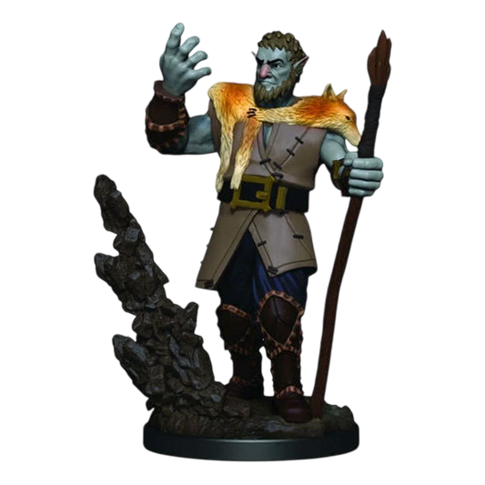 D&D Icons of the Realms: Premium Figures: Male Firbolg Druid (Custom Painted)