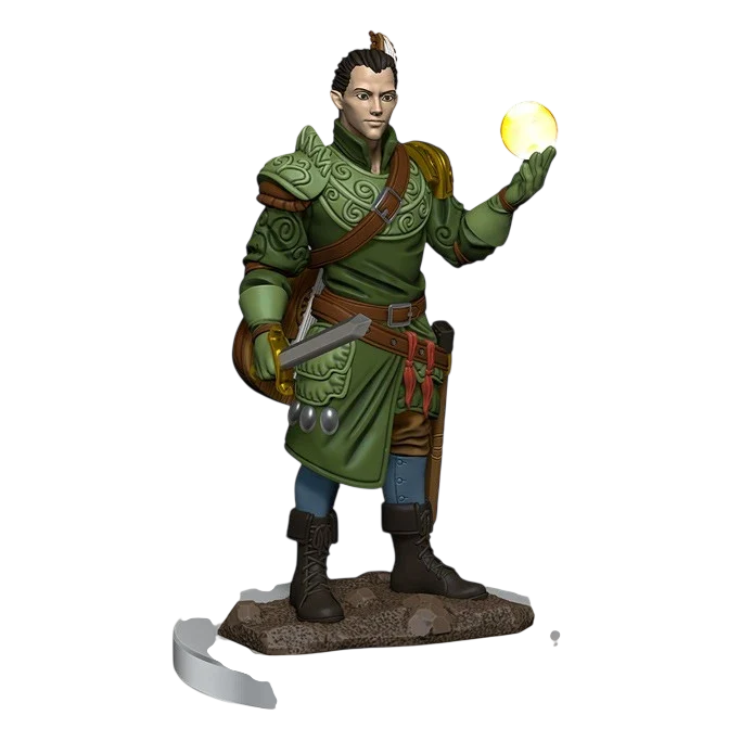 D&D Icons of the Realms: Premium Figures: Male Half-Elf Bard (Prepainted)