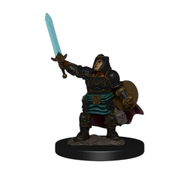 D&D Icons of the Realms: Premium Painted Figure: Dwarf Paladin Female (New in Box)