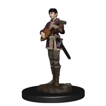 D&D Icons of the Realms: Premium Painted Figure: Half-Elf Bard Female (Custom Painted)