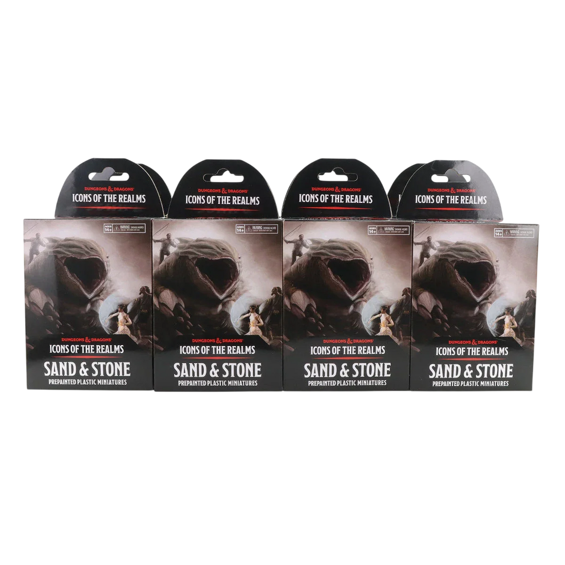 D&D Icons of the Realms: Sand & Stone: 8 ct. Booster Brick (New in Box)