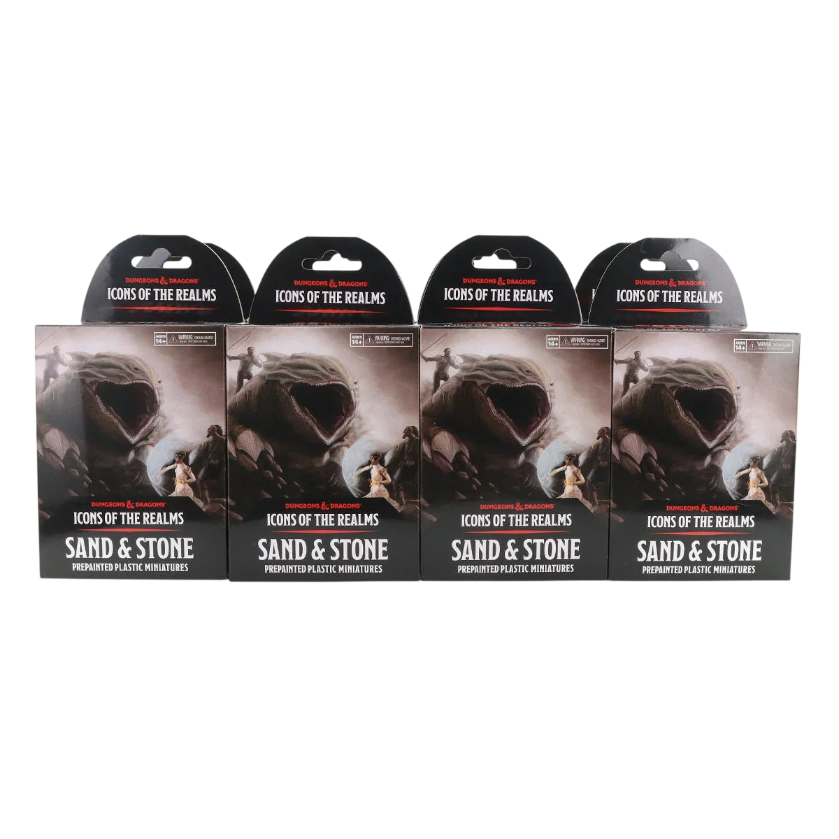 D&D Icons of the Realms: Sand & Stone: 8 ct. Booster Brick (New in Box)