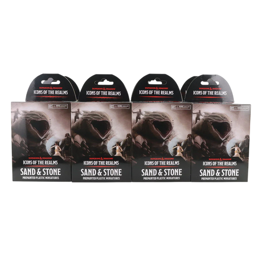 D&D Icons of the Realms: Sand & Stone: 8 ct. Booster Brick (New in Box)