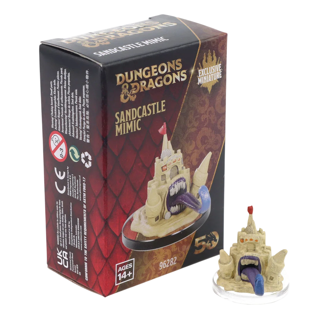 D&D Icons of the Realms: Sandcastle Mimic Promo Miniature (New in Box)