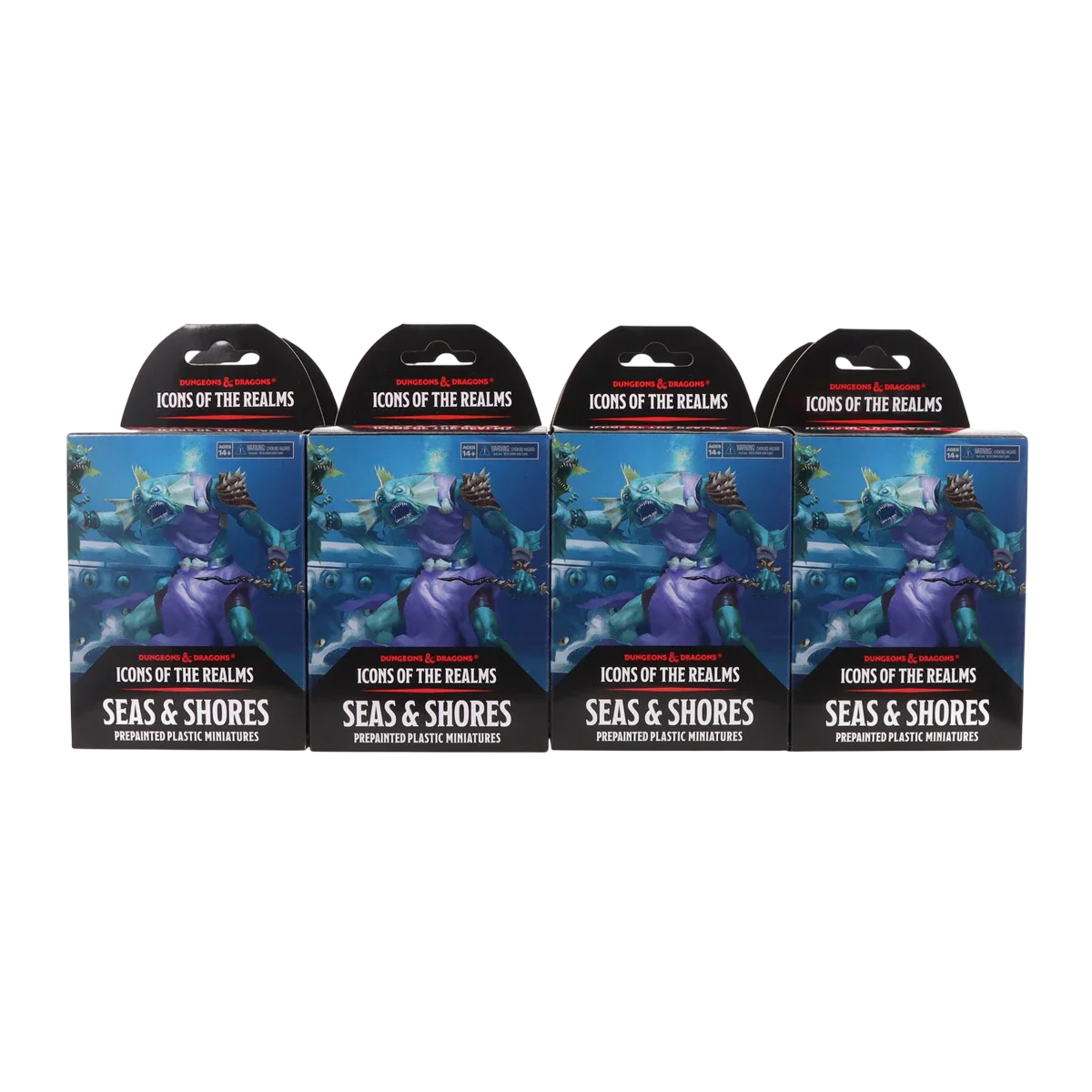 D&D Icons of the Realms: Seas & Shores: 8ct. Booster Brick (Custom Painted)