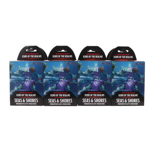 D&D Icons of the Realms: Seas & Shores: 8ct. Booster Brick (New in Box)