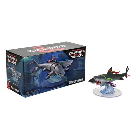 D&D Icons of the Realms: Seas & Shores: Maw of Sekolah Boxed Figure (New in Box)