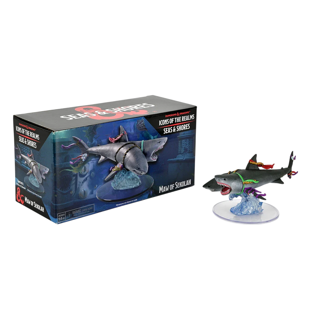 D&D Icons of the Realms: Seas & Shores: Maw of Sekolah Boxed Figure (Prepainted)