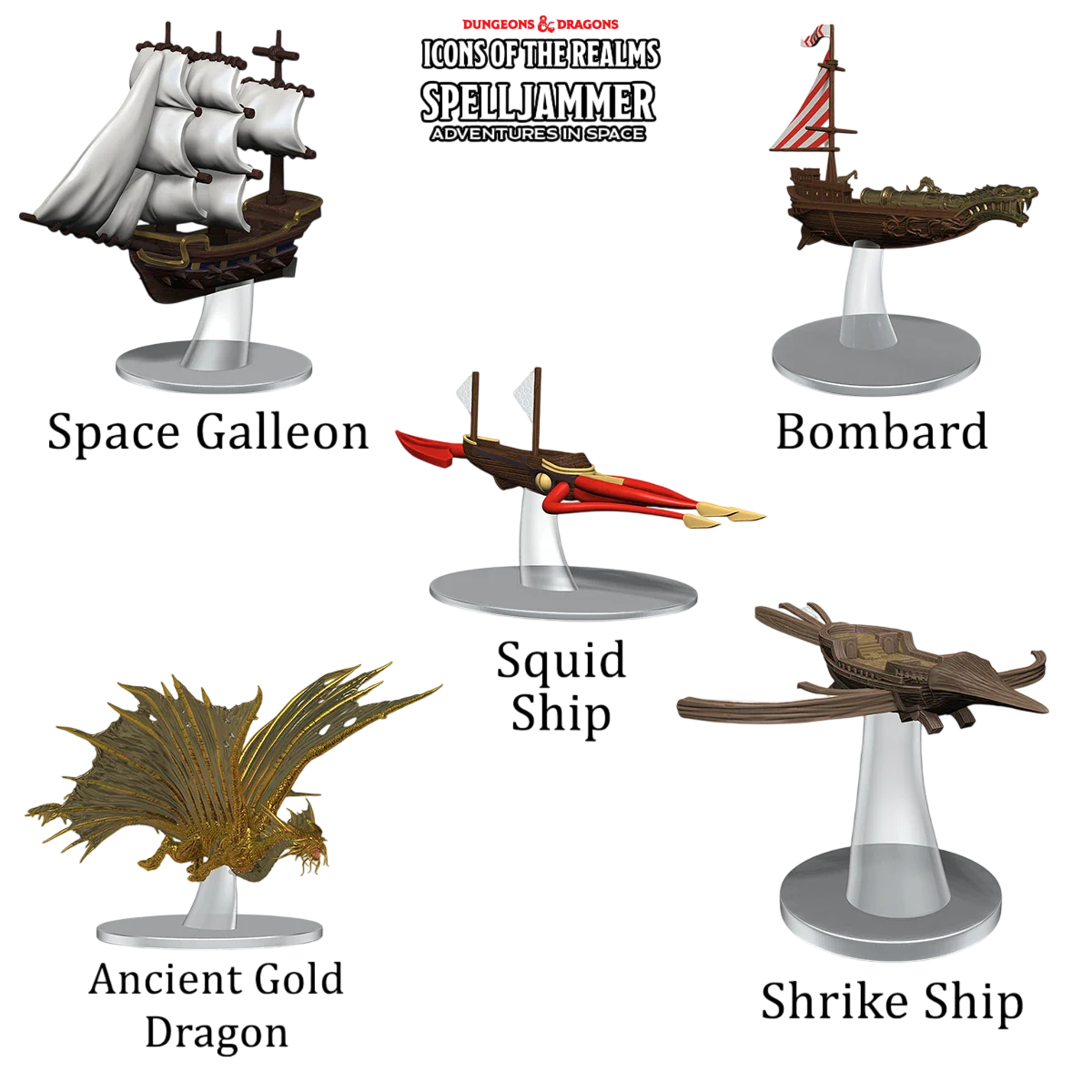 D&D Icons of the Realms: Ship Scale: Welcome to Wildspace (New in Box)