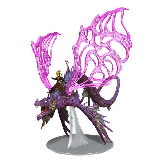 D&D Icons of the Realms: Spelljammer: Adventures in Space: Adult Solar Dragon & Prince Xeleth (New in Box)