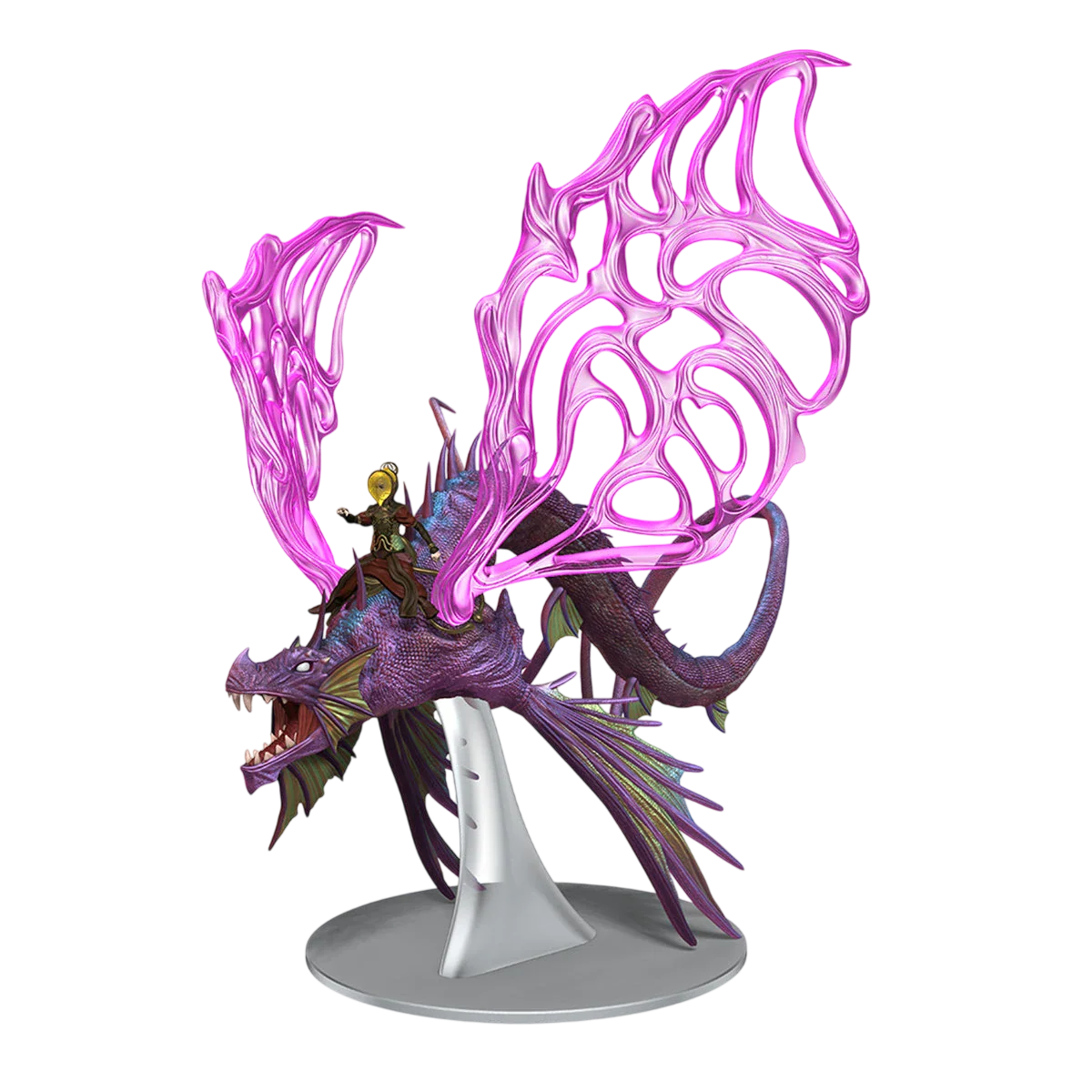 D&D Icons of the Realms: Spelljammer: Adventures in Space: Adult Solar Dragon & Prince Xeleth (Prepainted)