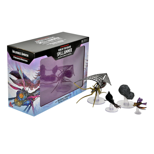 D&D Icons of the Realms: Spelljammer: Adventures in Space: Ship Scale: Wildspace Ambush (Unpainted)