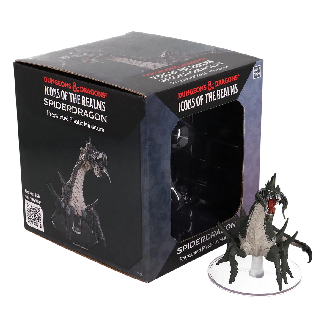 D&D Icons of the Realms: Spiderdragon: Boxed Miniature (Custom Painted)