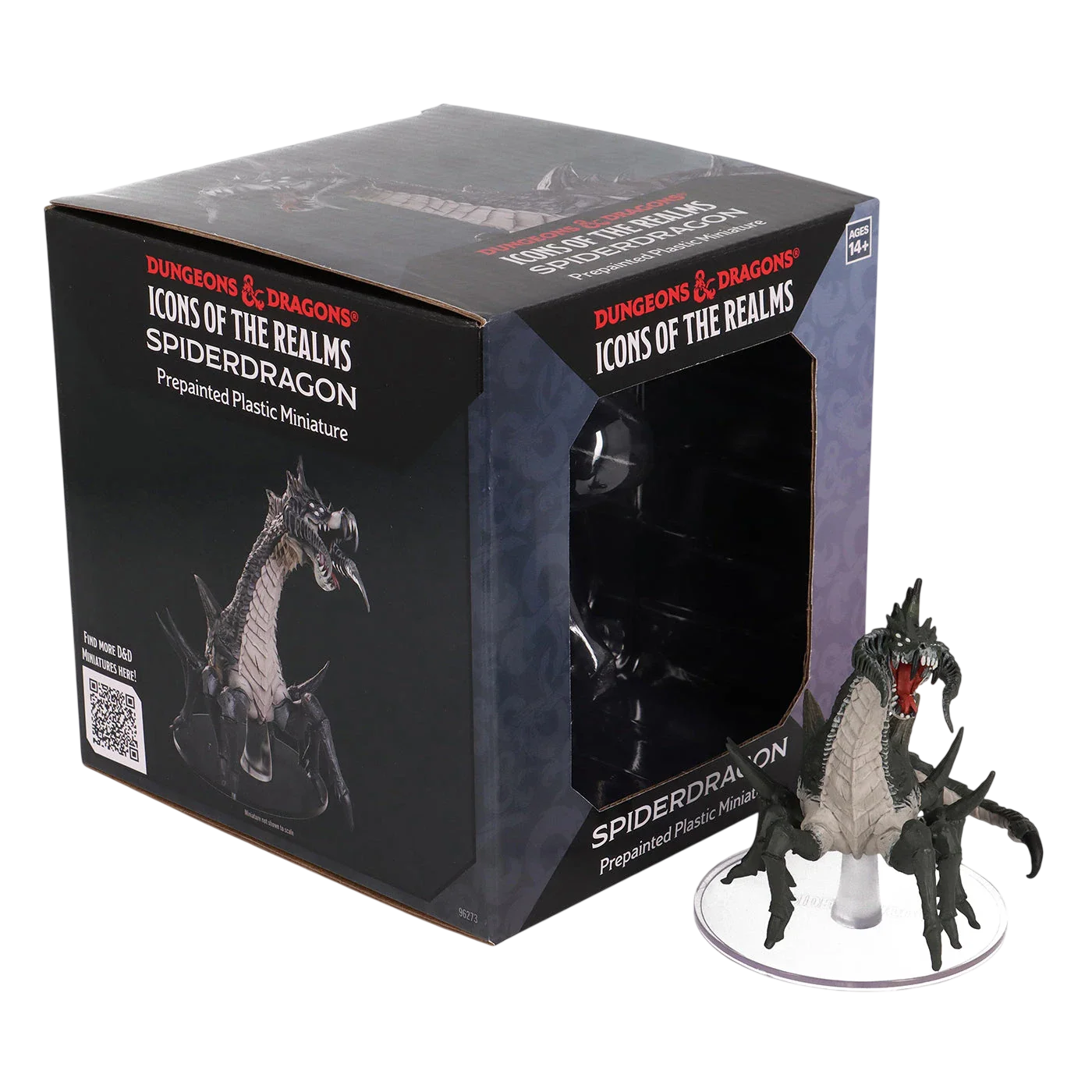 D&D Icons of the Realms: Spiderdragon: Boxed Miniature (Custom Painted)