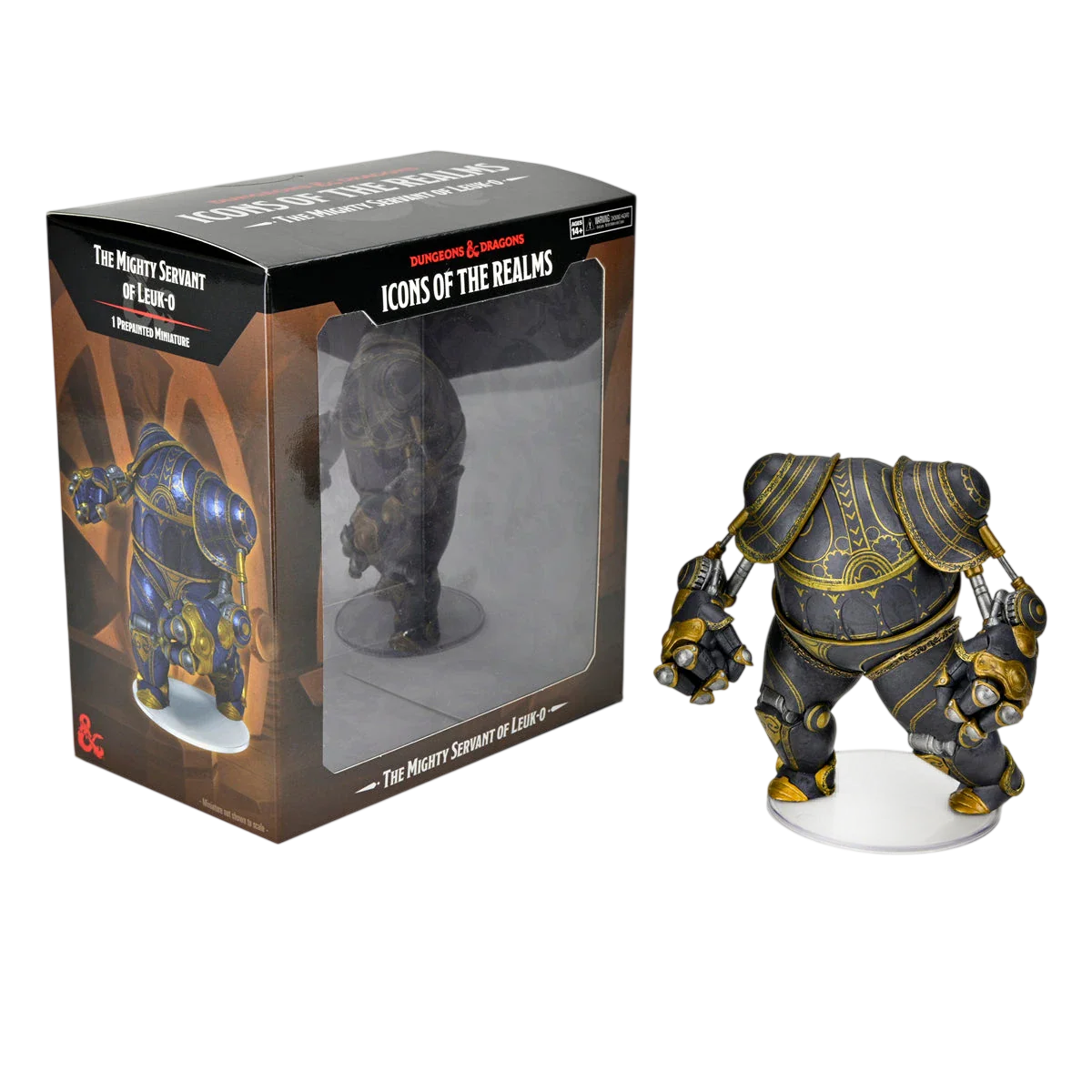 D&D Icons of the Realms: The Mighty Servant of Leuk-o Boxed Figure (Custom Painted)
