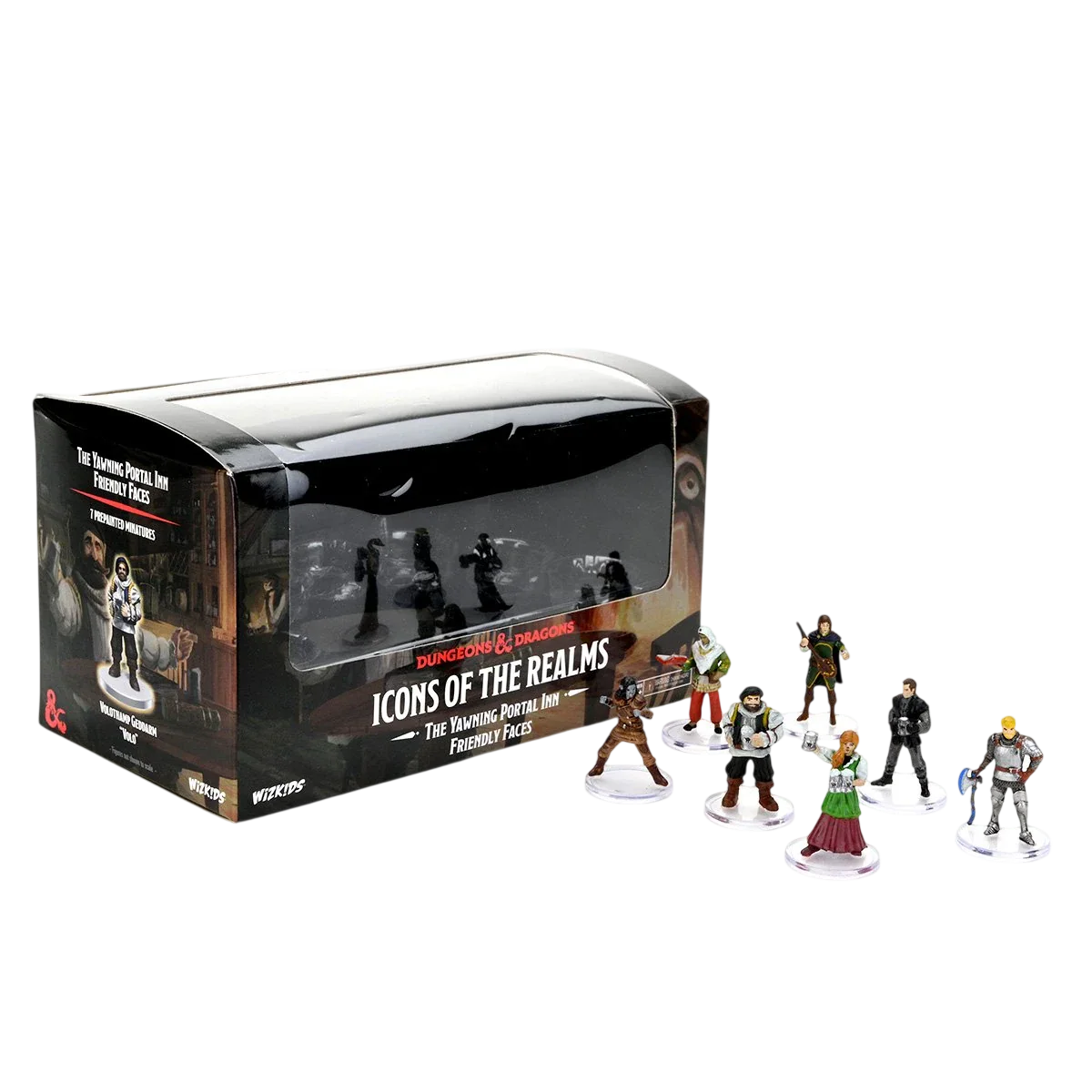 D&D Icons of the Realms: The Yawning Portal Inn: Friendly Faces Pack (Unpainted)